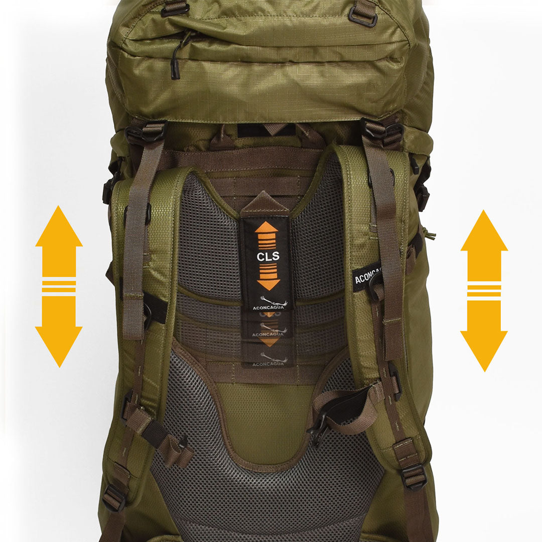 【セット】大型ザック70Lと選べる小さいリュックのお得な2点セット Aconcagua Bariloche バリローチェ70Lセット