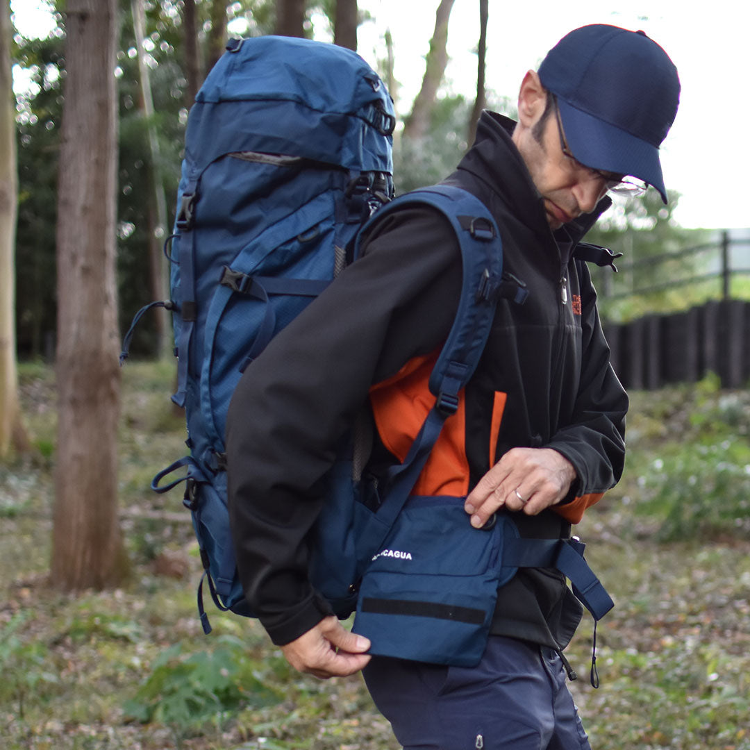 Bariloche 60 Blue Unisex 60L Lightweight Mountaineering Backpack Mountaineering Backpack Mountaineering Backpack Beginner Aconcagua