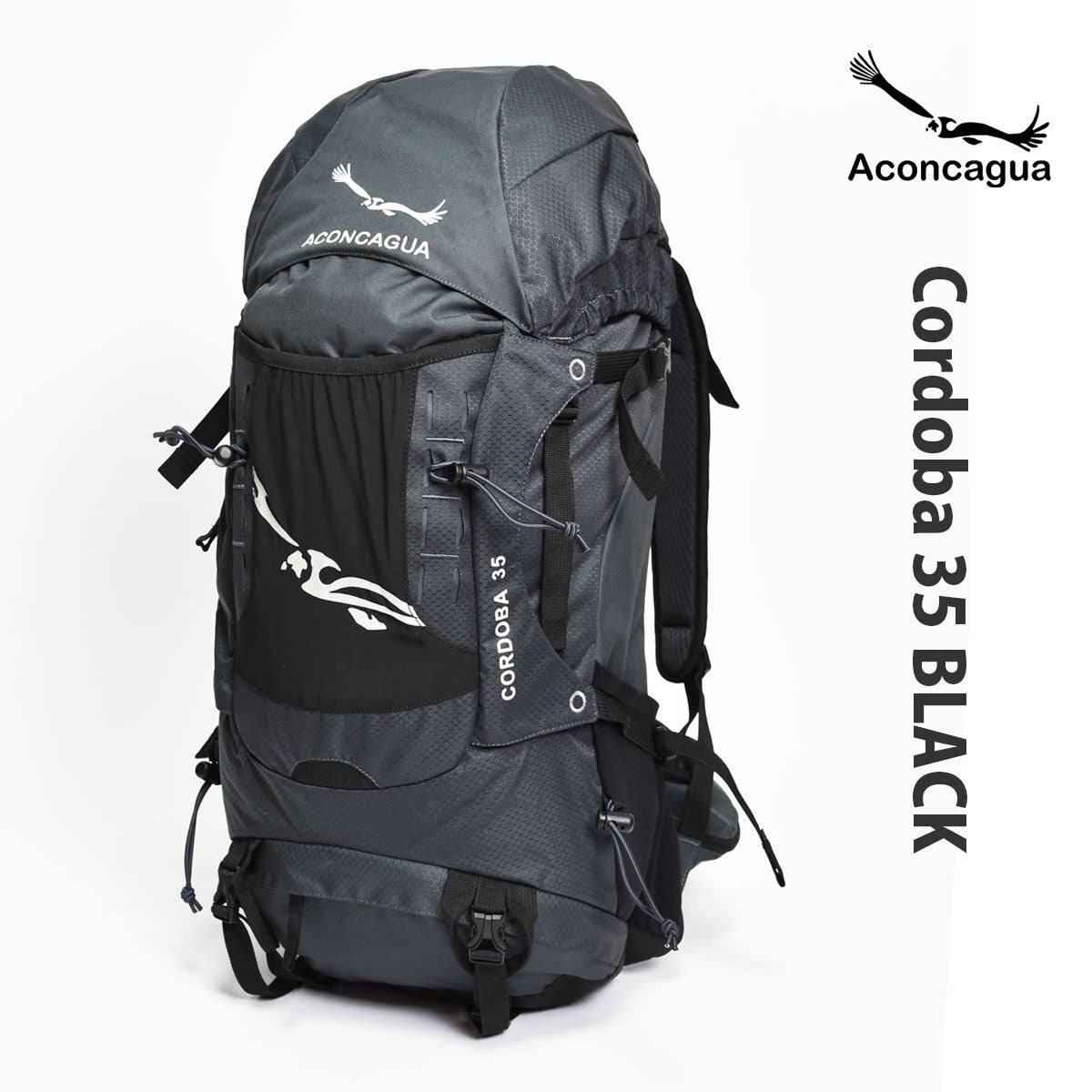 Cordoba コルドバ 35L リュックサック 男女兼用 スプリングネット背面 富士山 登山 アウトドア 登山リュック アコンカグア