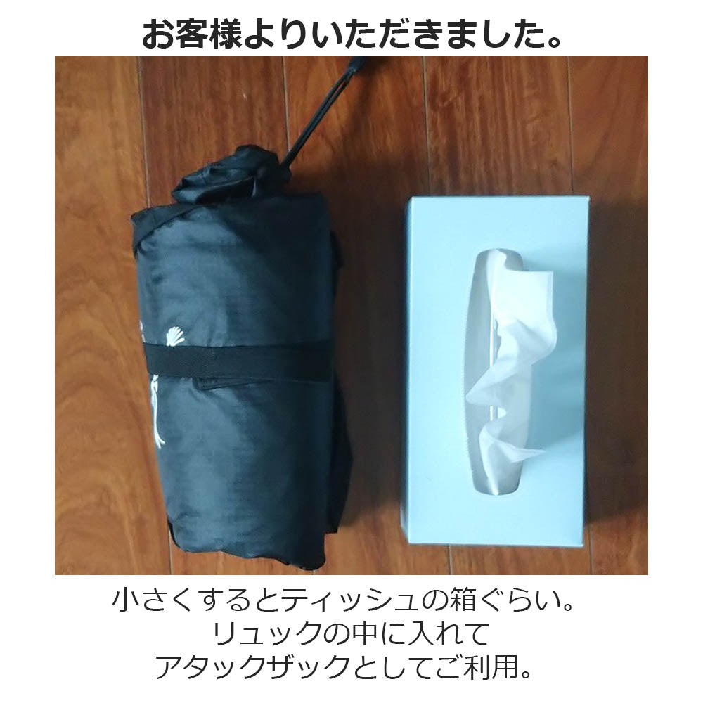 Iguazu イグアス ブラック 超軽量 ウルトラライト 450g 完全防水 リュックサック 23L~30L 容量調節可 ロールトップ 防水ジッパーポケット プールバッグ アコンカグア 送料込み