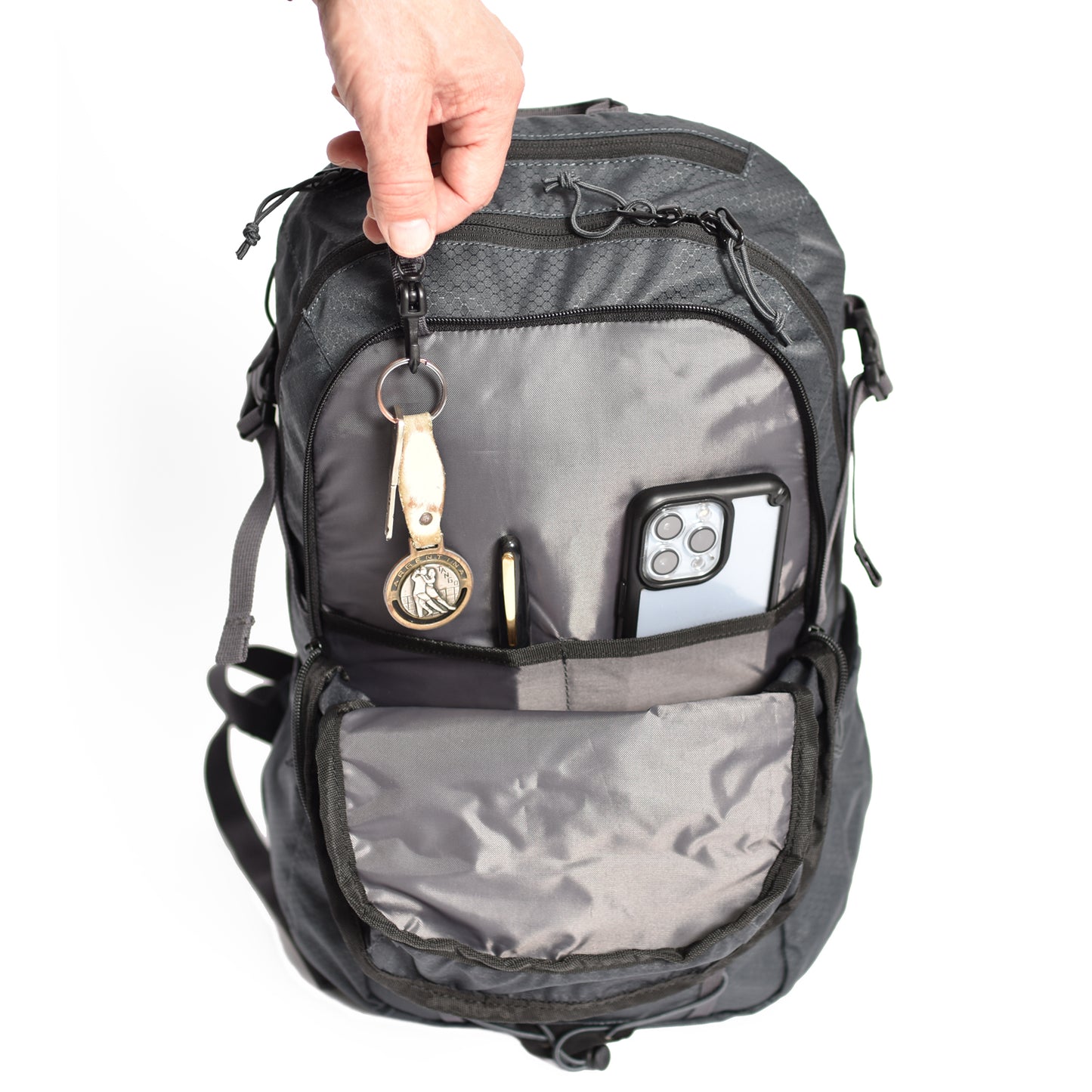 Rosario ロサリオ BLACK リュック 27L ブラック デイパック PCスリーブ Aconcagua アコンカグア