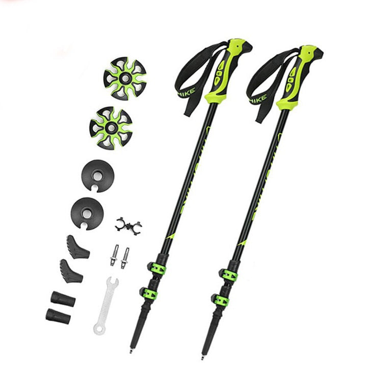 登山リュックとトレッキングポールのセット Ushuaia45 セット,トレッキングポール