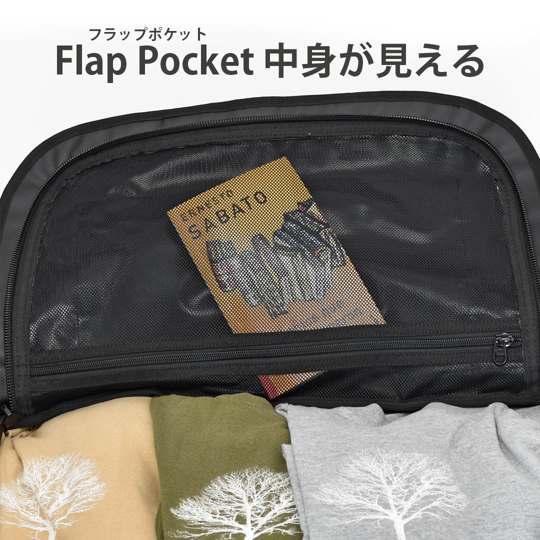 Set of large backpack (65L) and small backpack for mountain climbing, travel, and evacuation preparation