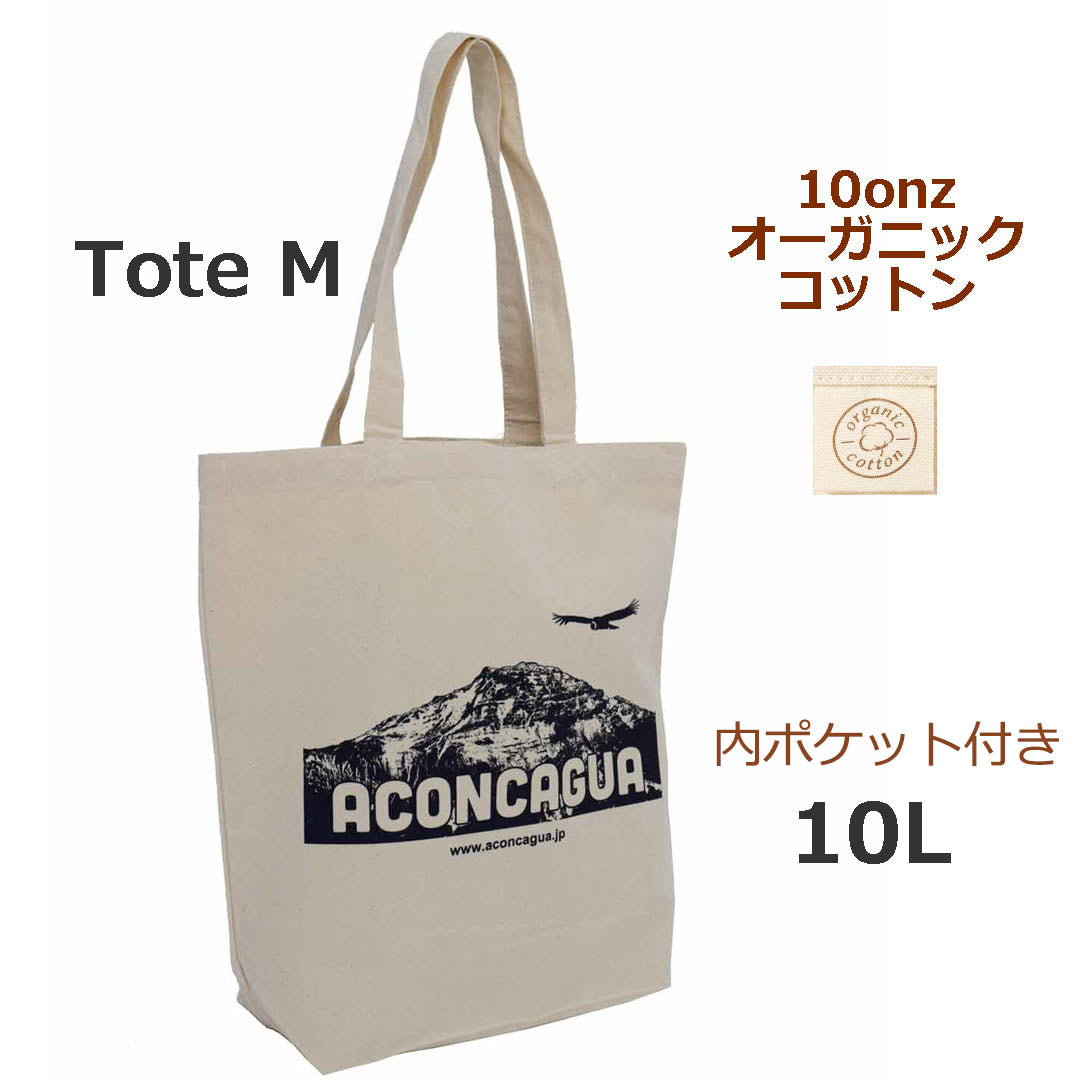 Heavyweight canvas tote bag M size (10L), L size (19L)