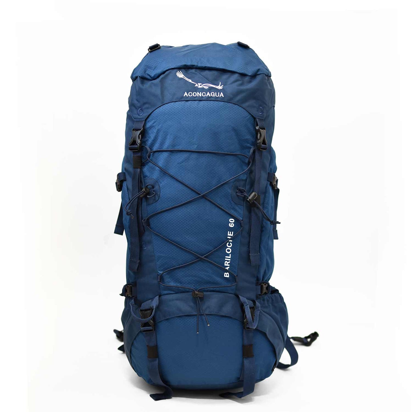 Bariloche 60 Blue Unisex 60L Lightweight Mountaineering Backpack Mountaineering Backpack Mountaineering Backpack Beginner Aconcagua