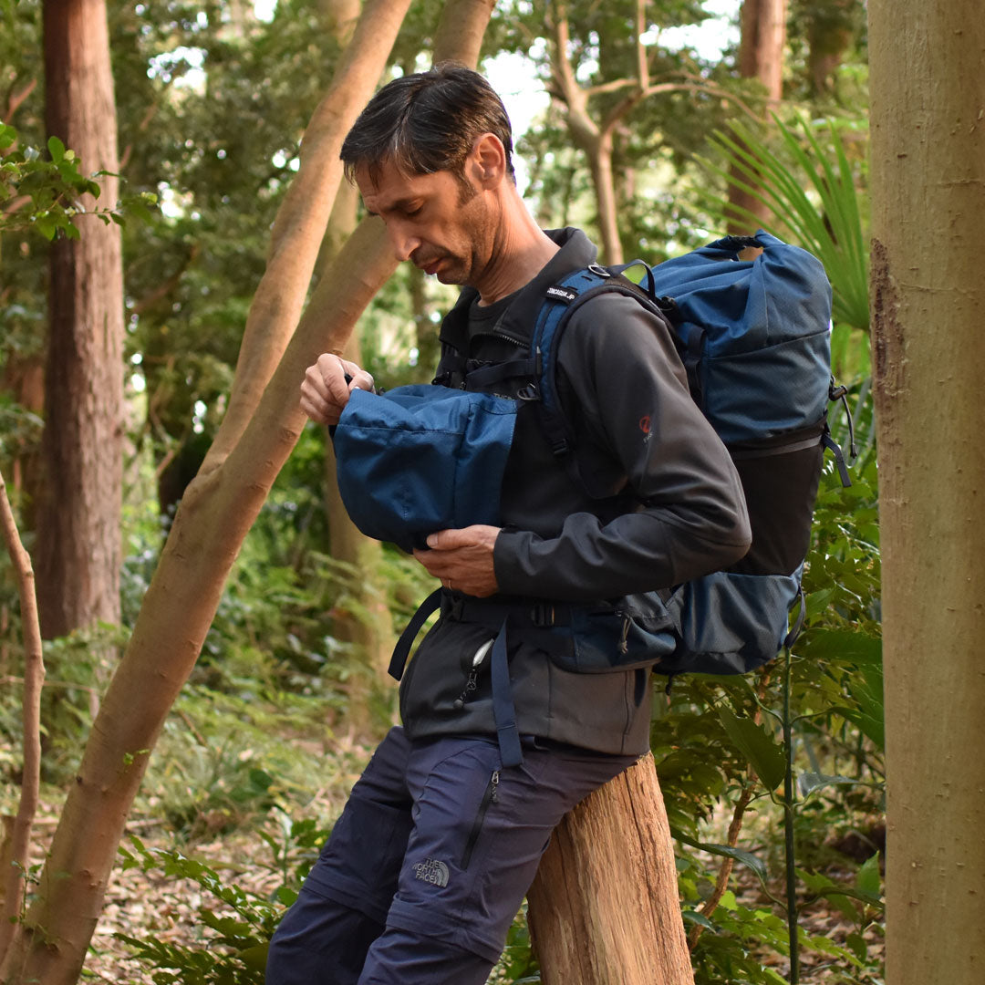 登山リュック Mendoza 30L, 使用例