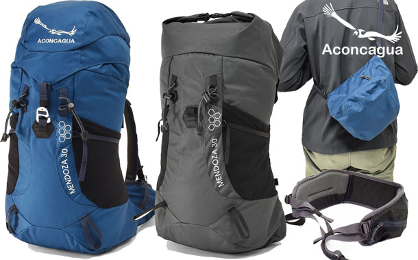 【ハイキングペアセット 35L+30L】【Aconcagua Cordoba と Mendoza の セット 】バックパック リュック  機内持ち込み アウトドア 2個セット ハイキング