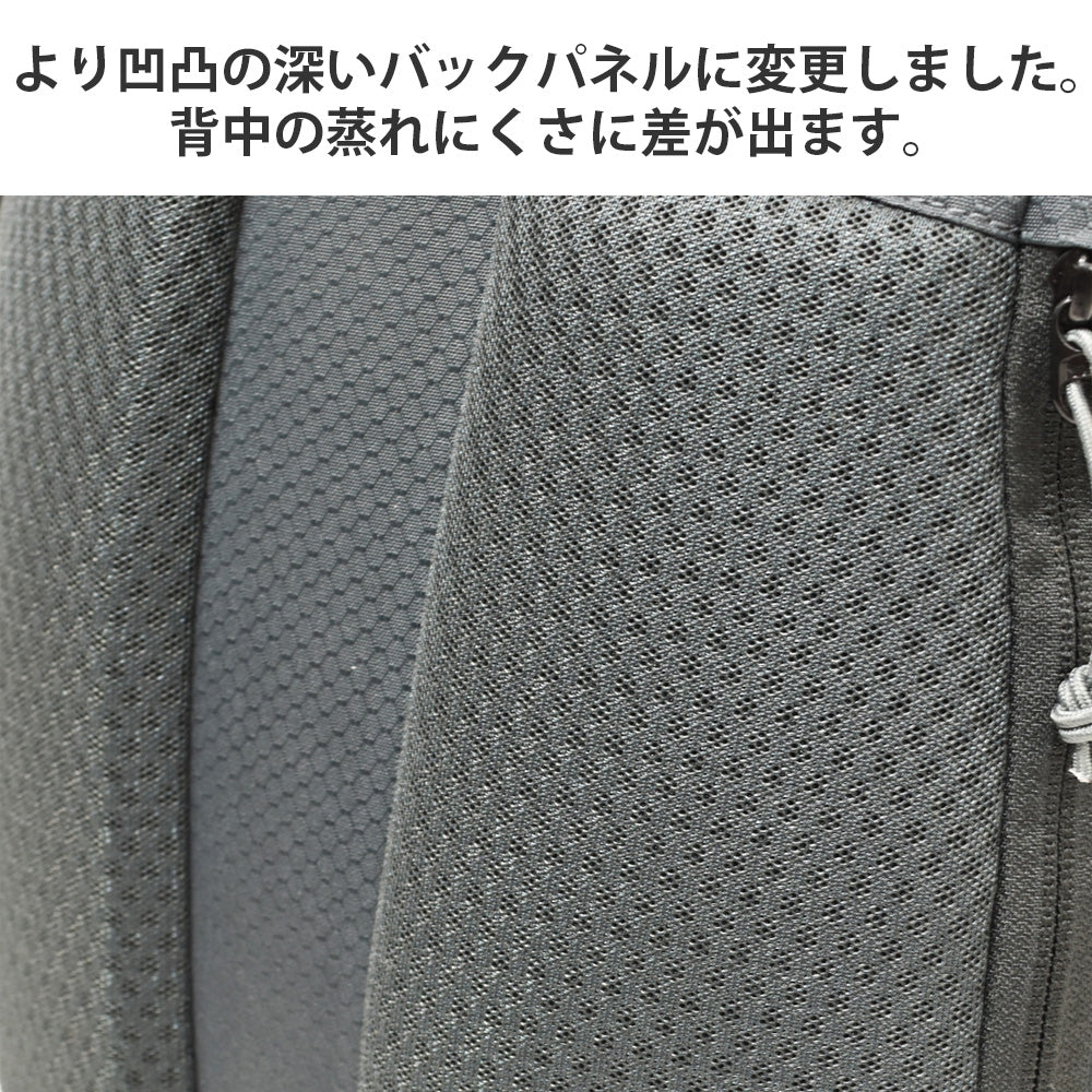 リュック 27L ブラック デイパック PCスリーブ Rosario ロサリオ BLACK 27