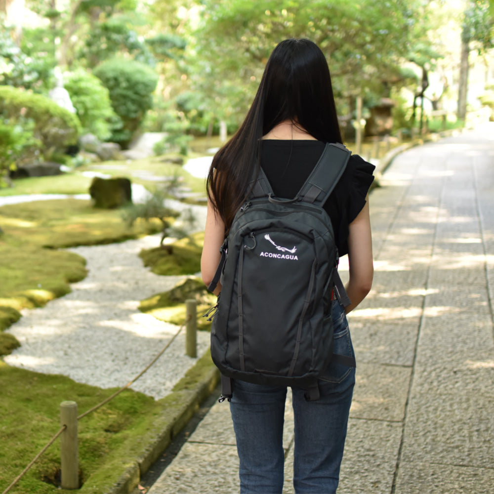 Rosario ロサリオ BLACK リュック 27L ブラック デイパック PCスリーブ Aconcagua アコンカグア
