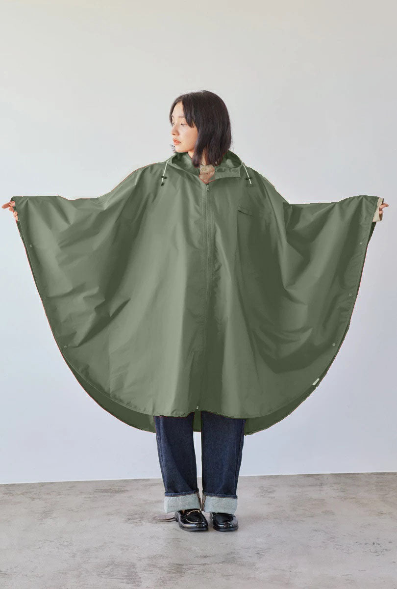 【 雨対策 】Rain Poncho レインポンチョ 携帯用 軽量 ポーチ付き 男女兼用 ポリウレタンコーティングを施した防水生地を使用 送料込み