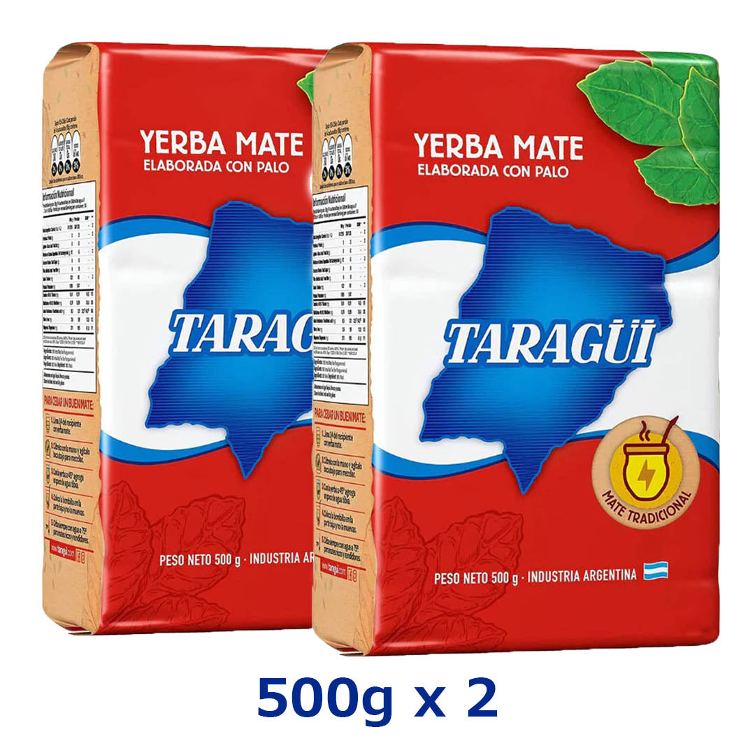 Taragui タラグイ マテ茶 イェルバ マテ レッドパック レギュラー 500g ティーポット用 180g またはティーバッグ