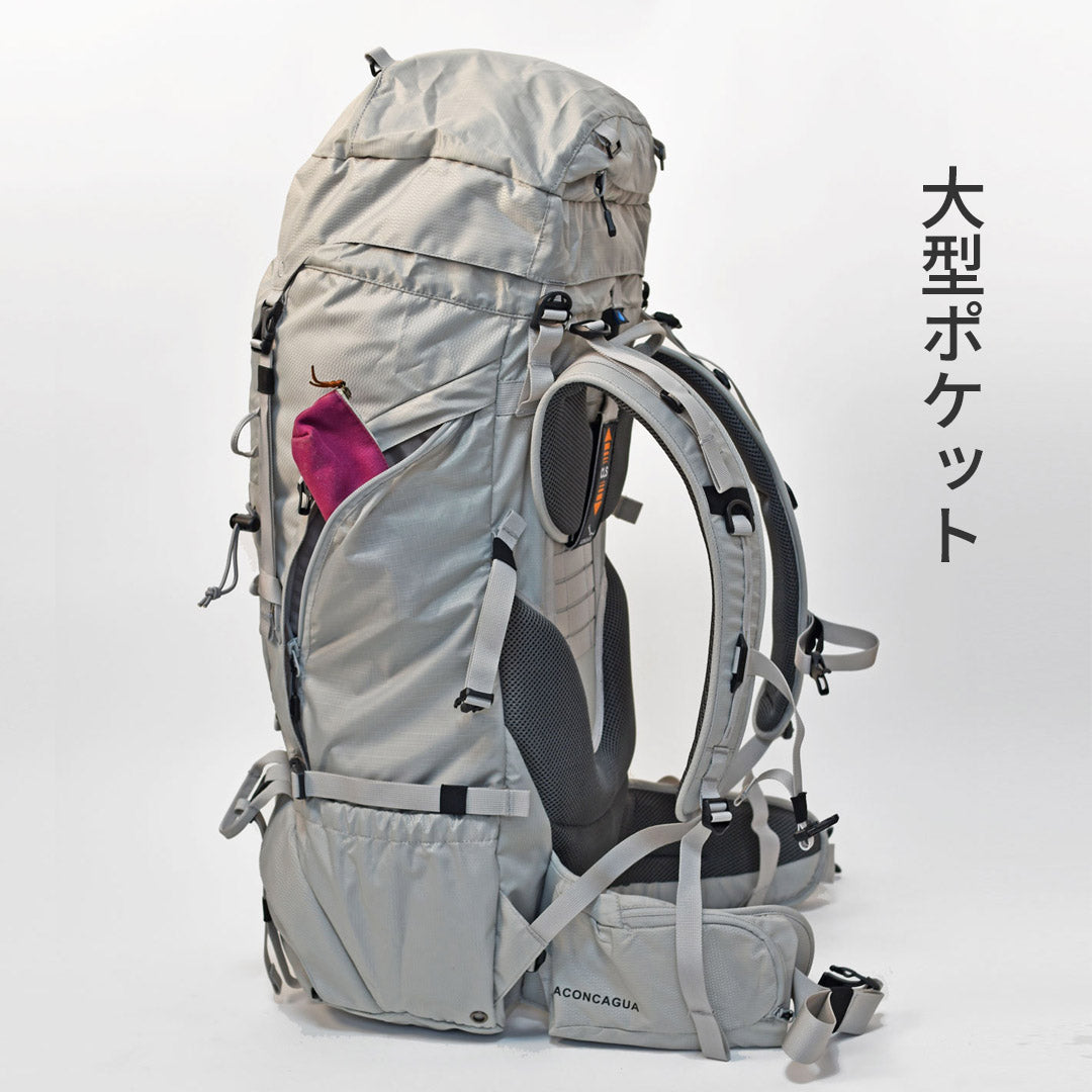 Bariloche 60｜60L 登山リュック＋小型リュック 2点セット 登山・旅行・防災対応