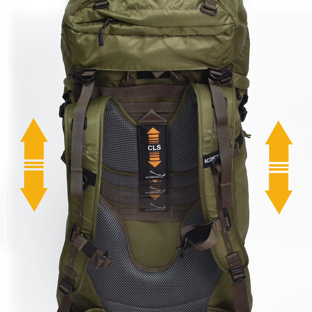 Mountaineering backpack 70L Backpack Mountaineering backpack Mountain walking Mountain climbing Backpack Large Capacity Aconcagua
