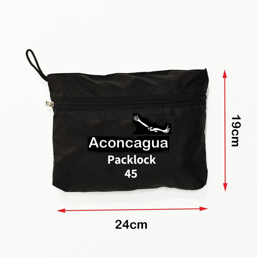 ザックカバー Packlock 45｜35～50L対応 登山リュック用レインカバー