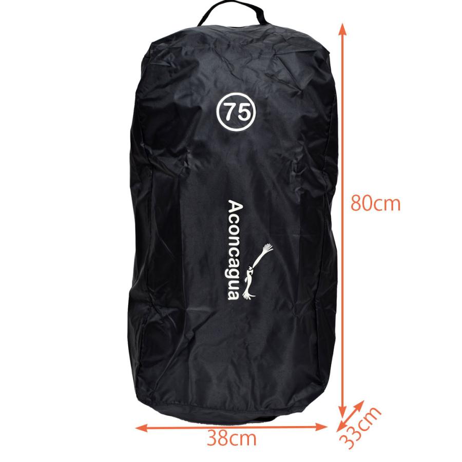 Set of large backpack (65L) and small backpack for mountain climbing, travel, and evacuation preparation