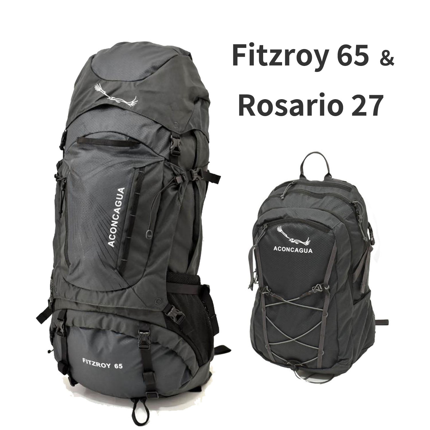 Aconcagua アコンカグア 65L 大型 登山用ザックと 選べる小さい