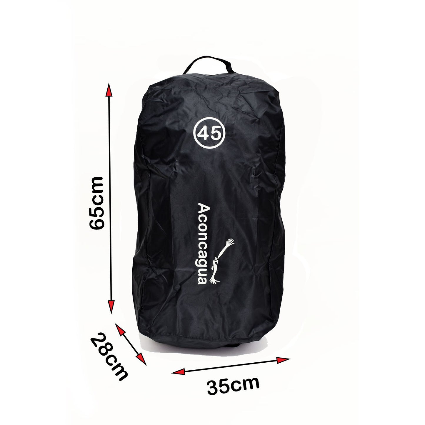 ザックカバー Aconcagua Cover カバー 45 リュックサック用 35~50L PackLock45