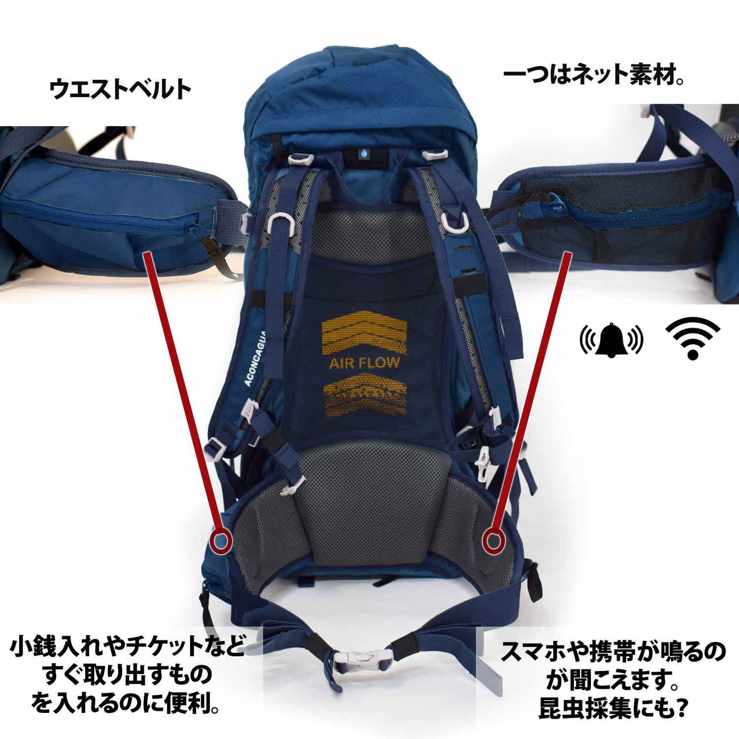 【セット】コルドバ 35Lとトレッキングポールのセット 富士登山 山登り Cordoba set