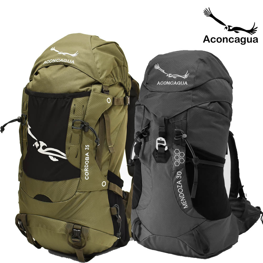 【ハイキングペアセット 35L+30L】【Aconcagua Cordoba と Mendoza の セット 】バックパック リュック 機内持ち込み  アウトドア 2個セット ハイキング