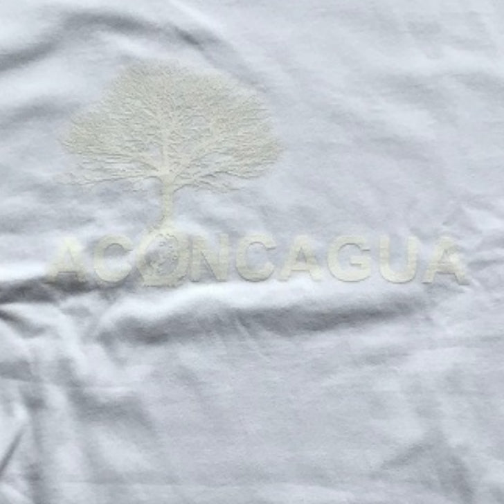 半袖Tシャツ コットン100% 木のプリント やや厚手 5.6oz アコンカグア